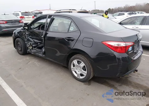 2015 Toyota Corolla Le из США, поврежденный, VIN 5YFBURHEXFP212422